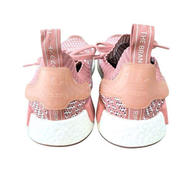 Adidas NMD R1 STLT Primeknit Running Shoes in Ash Pink – Sz 9 - Picture 8 of 10